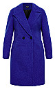 Women's Plus Size Daniella Coat - deepblue