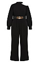 Women's Plus Size Charlie Jumpsuit - black