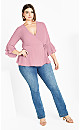 Women's Plus Size Charlie Top - musk