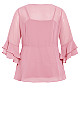 Women's Plus Size Charlie Top - musk