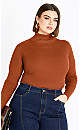 Women's Plus Size Mia Jumper - toffee