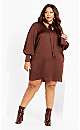 Women's Plus Size Mara Dress - mocha