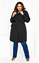 Plus Size Trench Classic Crst