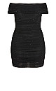 Kiera Night Queen Dress - black