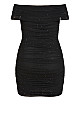 Kiera Night Queen Dress - black