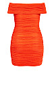 Kiera Night Queen Dress - tangerine