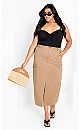 Halo Maxi Skirt - caramel