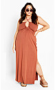 Miley Maxi Dress - tan