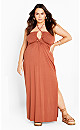 Miley Maxi Dress - tan