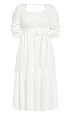 Poppie Maxi Dress - ivory