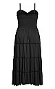 Alisa Maxi Dress - black