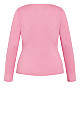 Women's Plus Size 70s Rib Jumper - pink