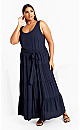 Sasha Maxi Dress - navy