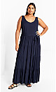 Sasha Maxi Dress - navy