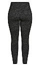 Plus Size Signature Print Pant - gray