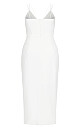 Plus Size Sassy Luciana Maxi Dress - ivory